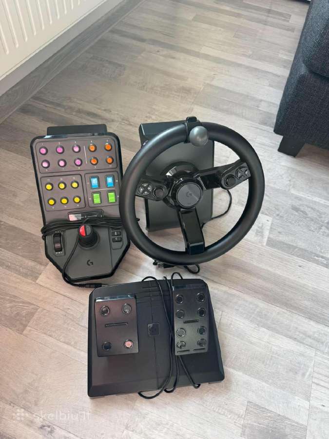 Logitech G Saitek Farm Sim Controller – vairas - nuotraukos Nr. 3