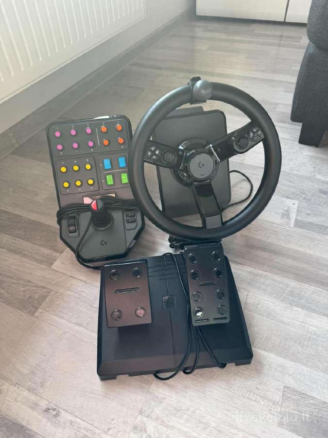 Logitech G Saitek Farm Sim Controller – vairas - nuotraukos Nr. 4
