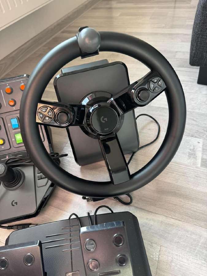 Logitech G Saitek Farm Sim Controller – vairas - nuotraukos Nr. 5