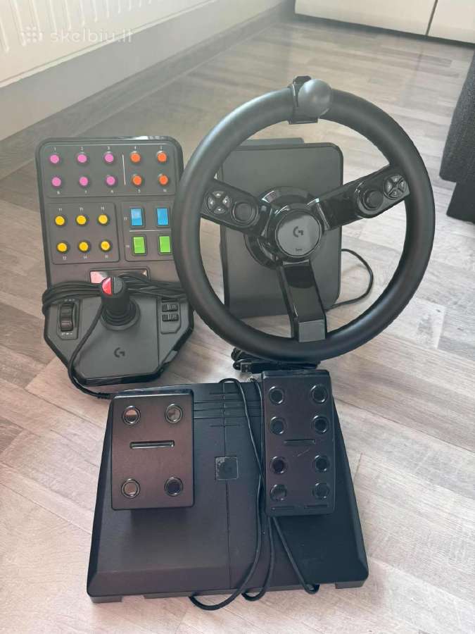 Logitech G Saitek Farm Sim Controller – vairas - nuotraukos Nr. 6