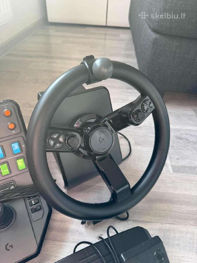 Logitech G Saitek Farm Sim Controller – vairas - nuotraukos Nr. 7