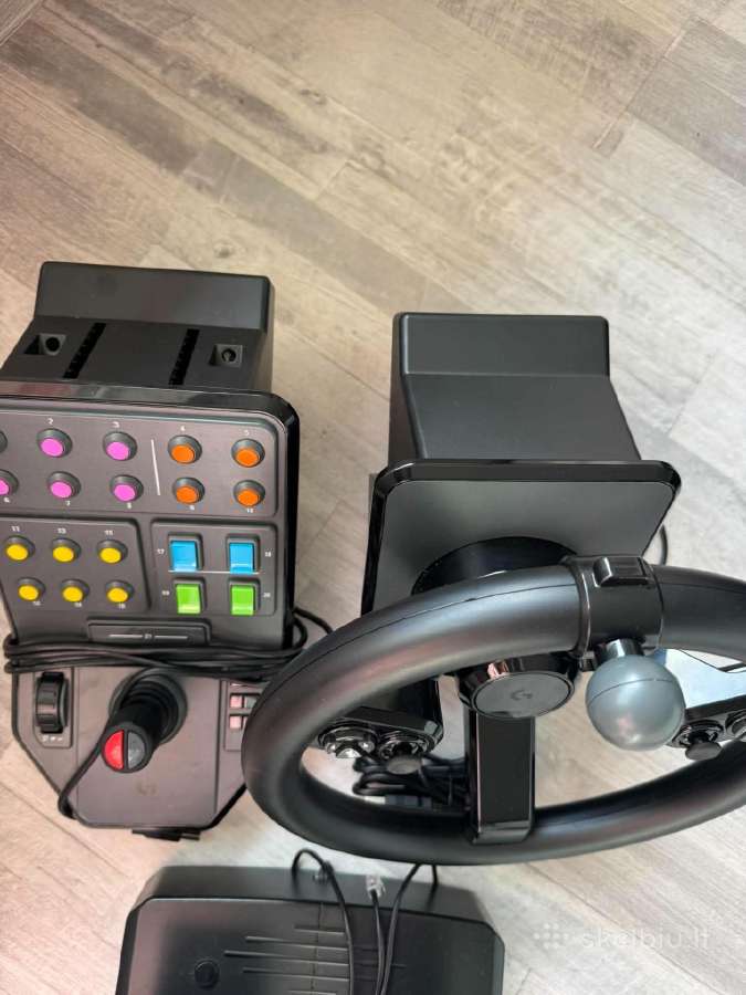 Logitech G Saitek Farm Sim Controller – vairas - nuotraukos Nr. 8