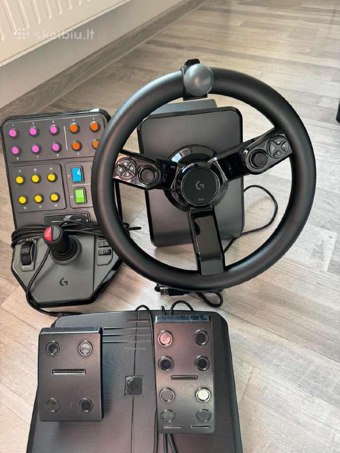 Logitech G Saitek Farm Sim Controller – vairas - nuotraukos Nr. 9