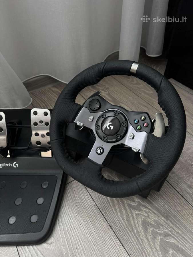 Logitech G920 Driving Force Xbox / Pc su 3 - nuotraukos Nr. 4