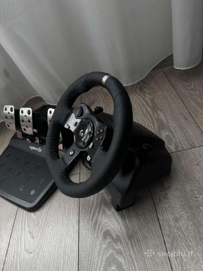 Logitech G920 Driving Force Xbox / Pc su 3 - nuotraukos Nr. 6