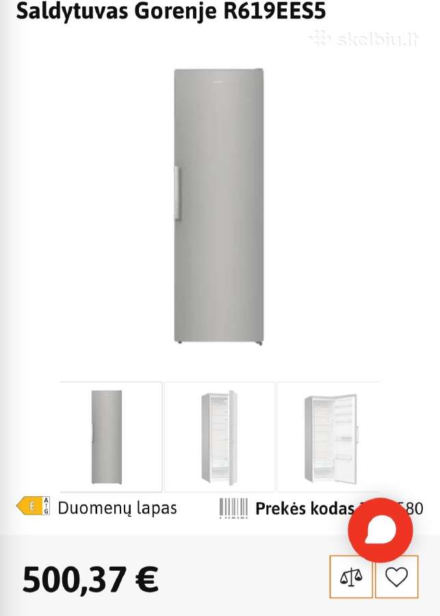 Šaldytuvas - nuotraukos Nr. 2