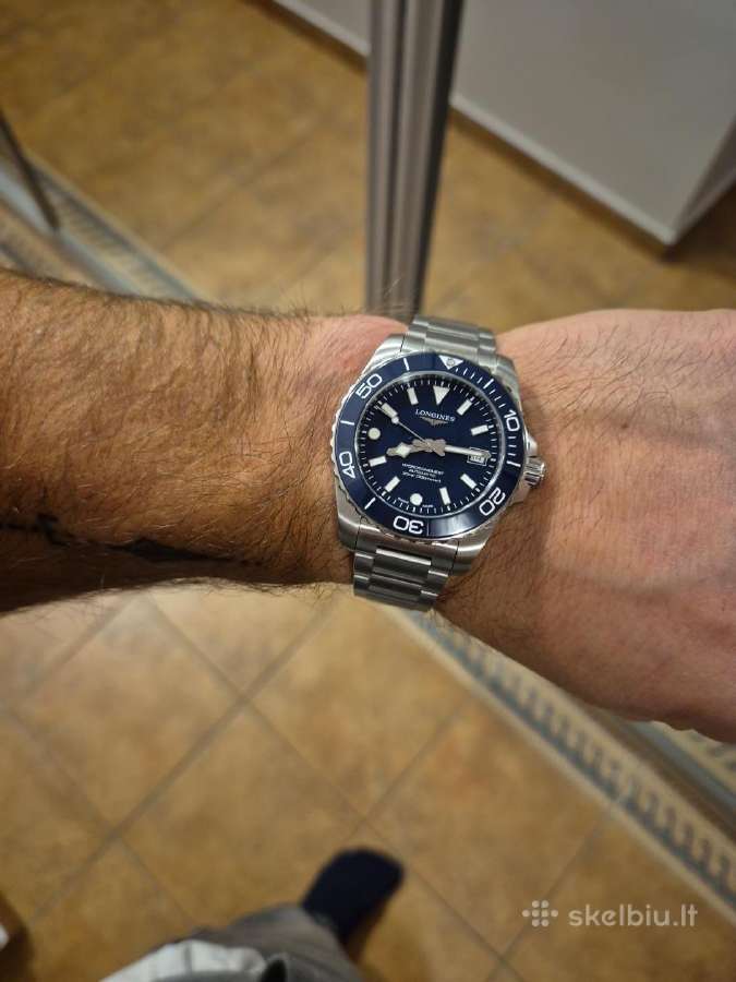 Longines hydroconquest blue 39mm. 2026m. - nuotraukos Nr. 10
