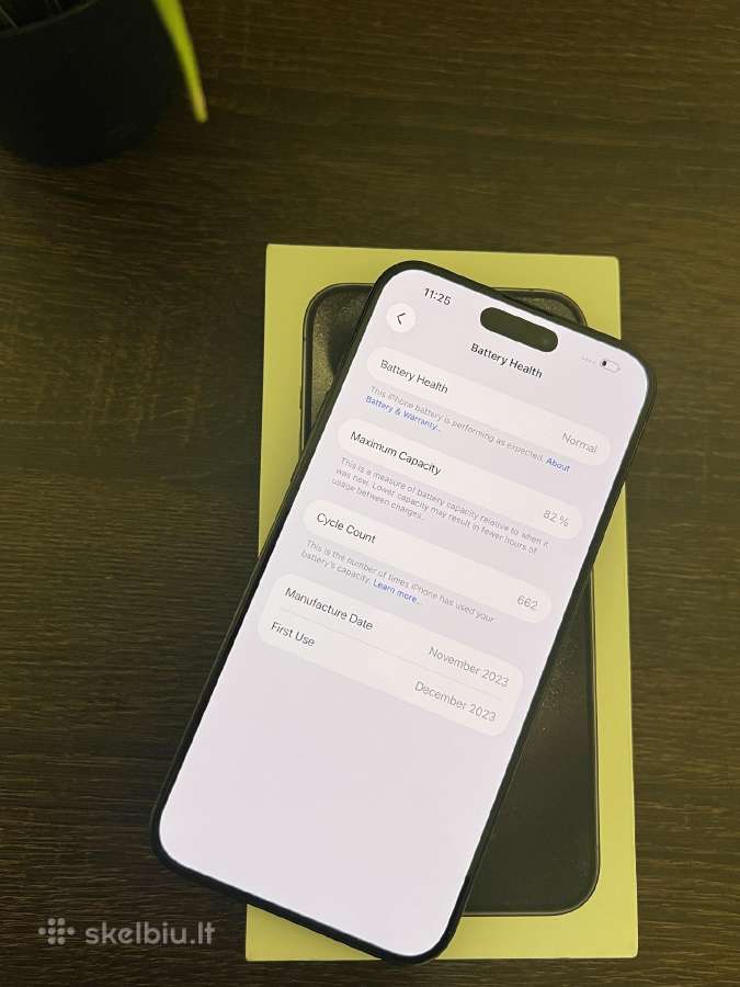 iPhone 15 Promax 256 GB - nuotraukos Nr. 4
