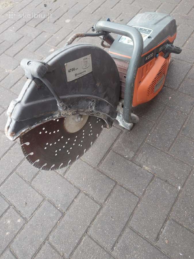Betono pajasutytuvas Husqvarna K970 - nuotraukos Nr. 6