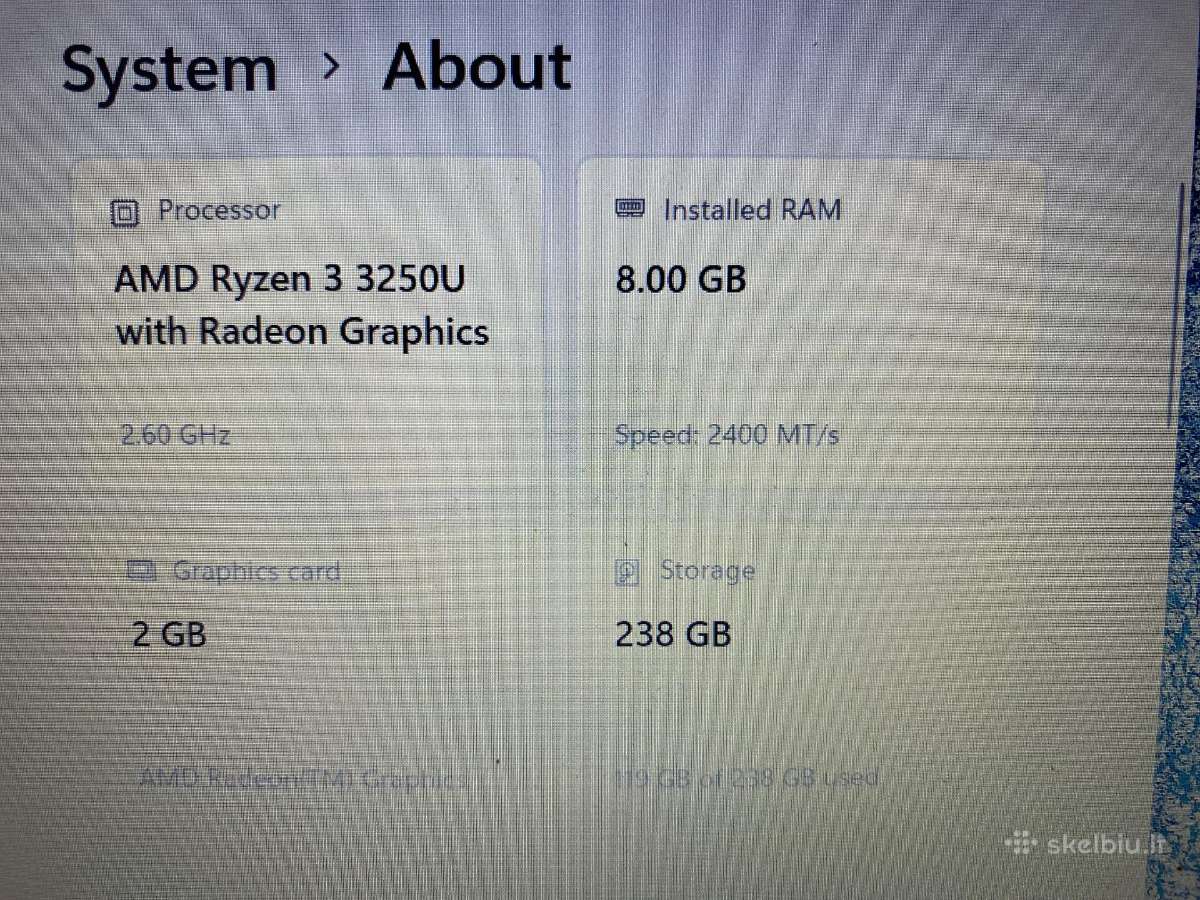 Lenovo Ideapad 3 - nuotraukos Nr. 2