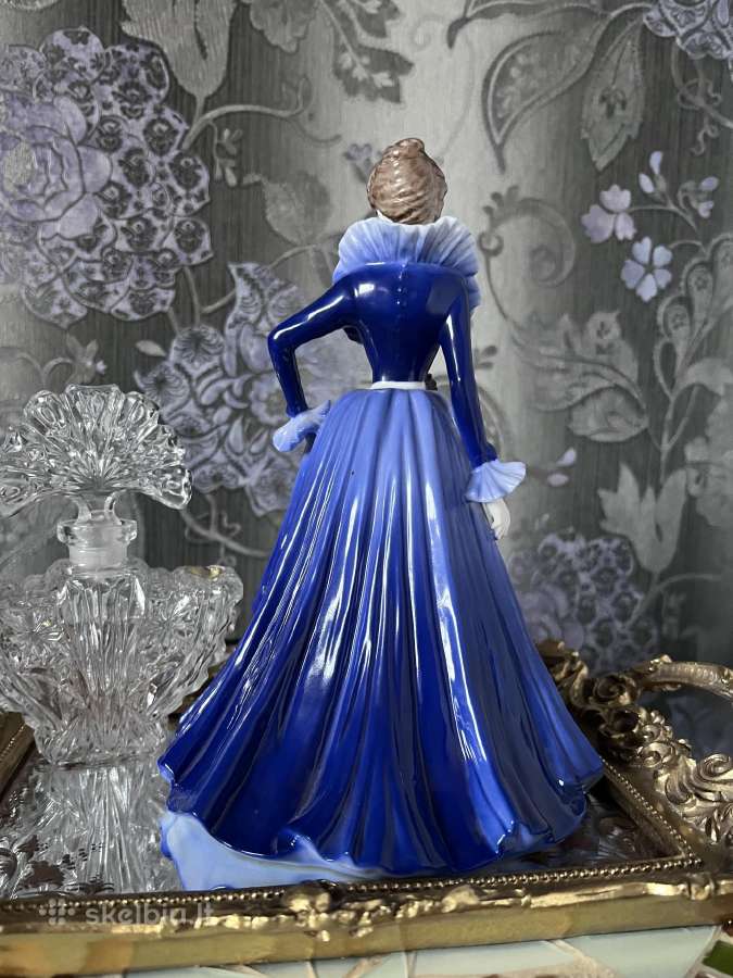 Coalport kolekcinė porceliano dama - nuotraukos Nr. 3