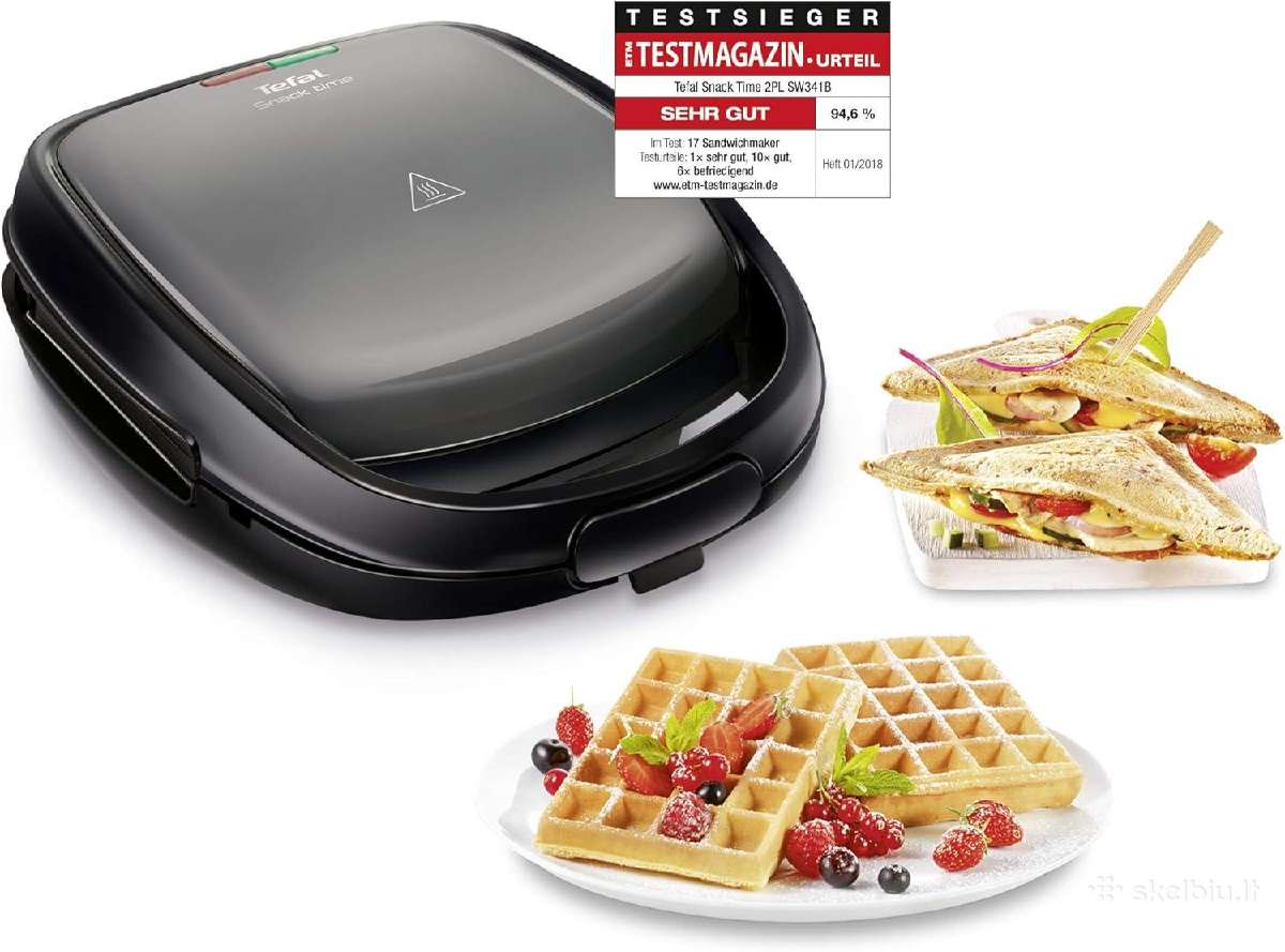 Tefal Snack Time 2-in-1 elektrinė kepyklė - nuotraukos Nr. 2