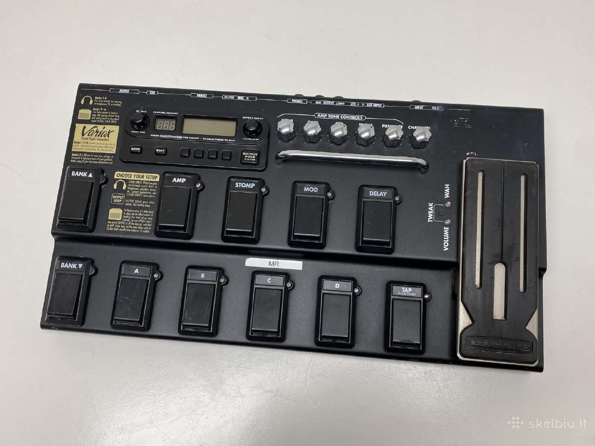 Line 6 Pod XT Live – gitaros efektų stotis - nuotraukos Nr. 3
