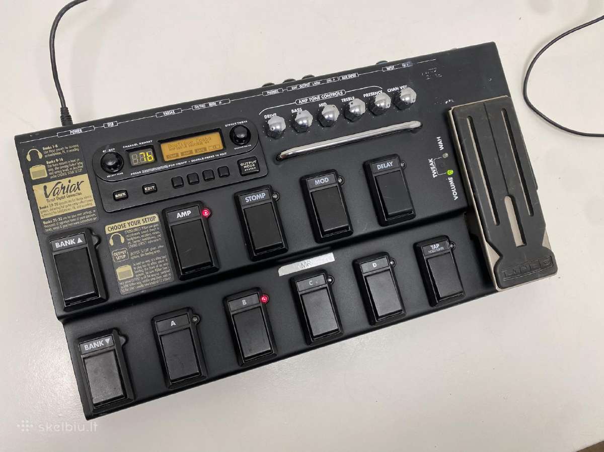 Line 6 Pod XT Live – gitaros efektų stotis - nuotraukos Nr. 14