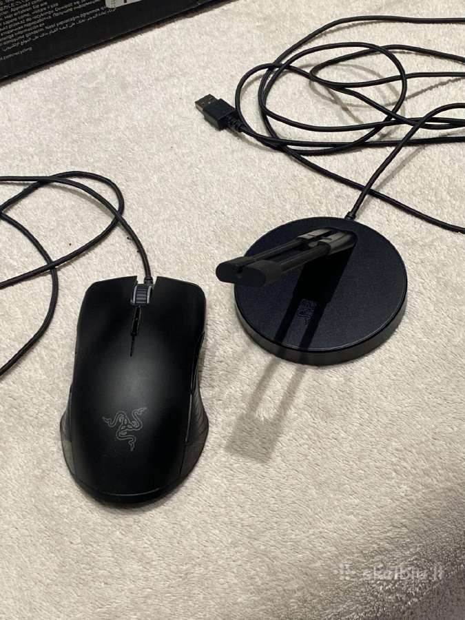 Razer pelė, klaviatūra ir bungee - nuotraukos Nr. 3