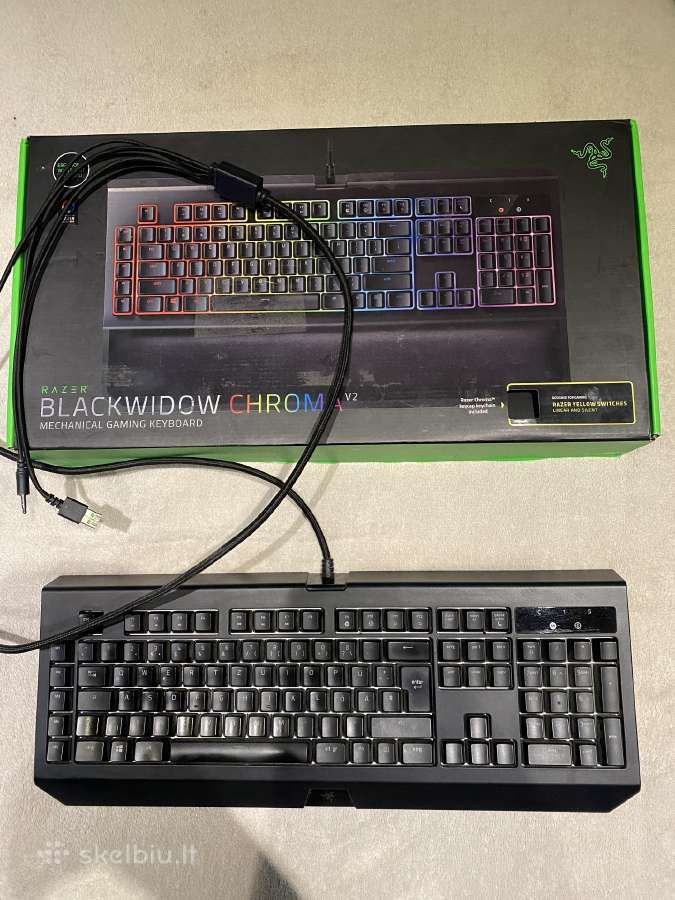 Razer pelė, klaviatūra ir bungee - nuotraukos Nr. 4