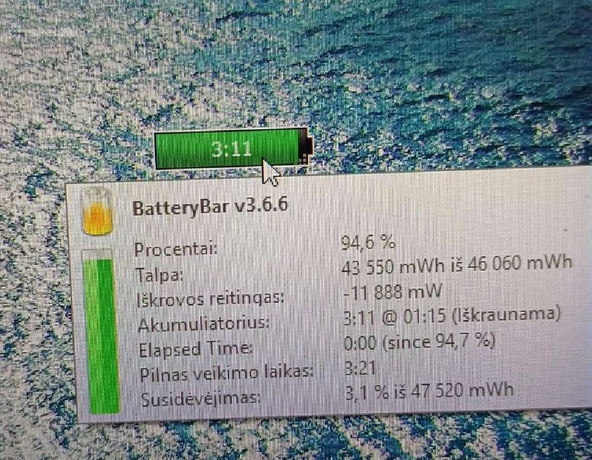 Thinkpad T440s i7/8gb/120gb - nuotraukos Nr. 7