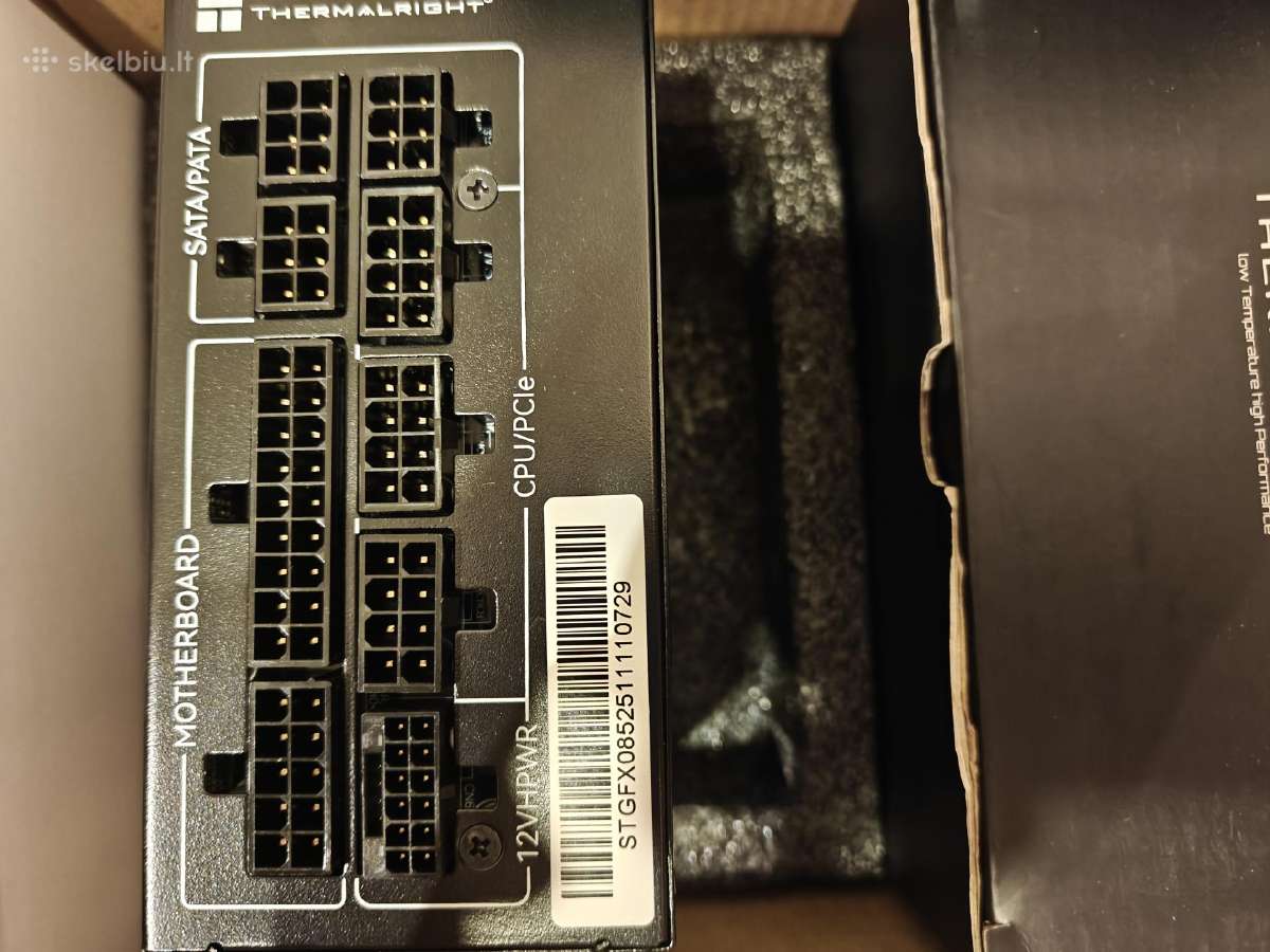 Thermalright Sfx850w 80 Plus Gold maitinimo blokas - nuotraukos Nr. 3