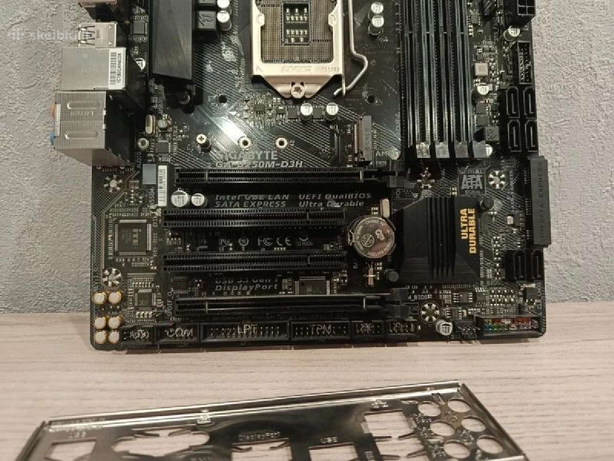 Gigabyte Ga-b250m-d3h. - nuotraukos Nr. 7
