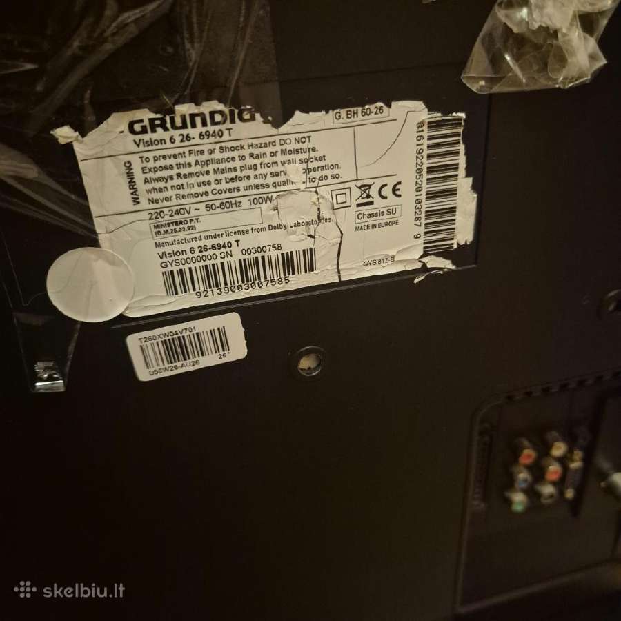 Elevizorius Grundig Vision 6 26" (66 cm) su pultel - nuotraukos Nr. 2