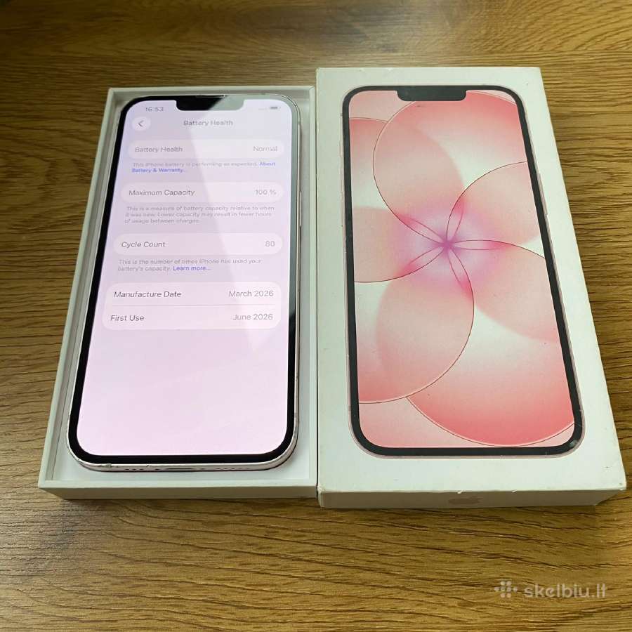 Apple iPhone 17e 256gb Soft Pink - nuotraukos Nr. 4