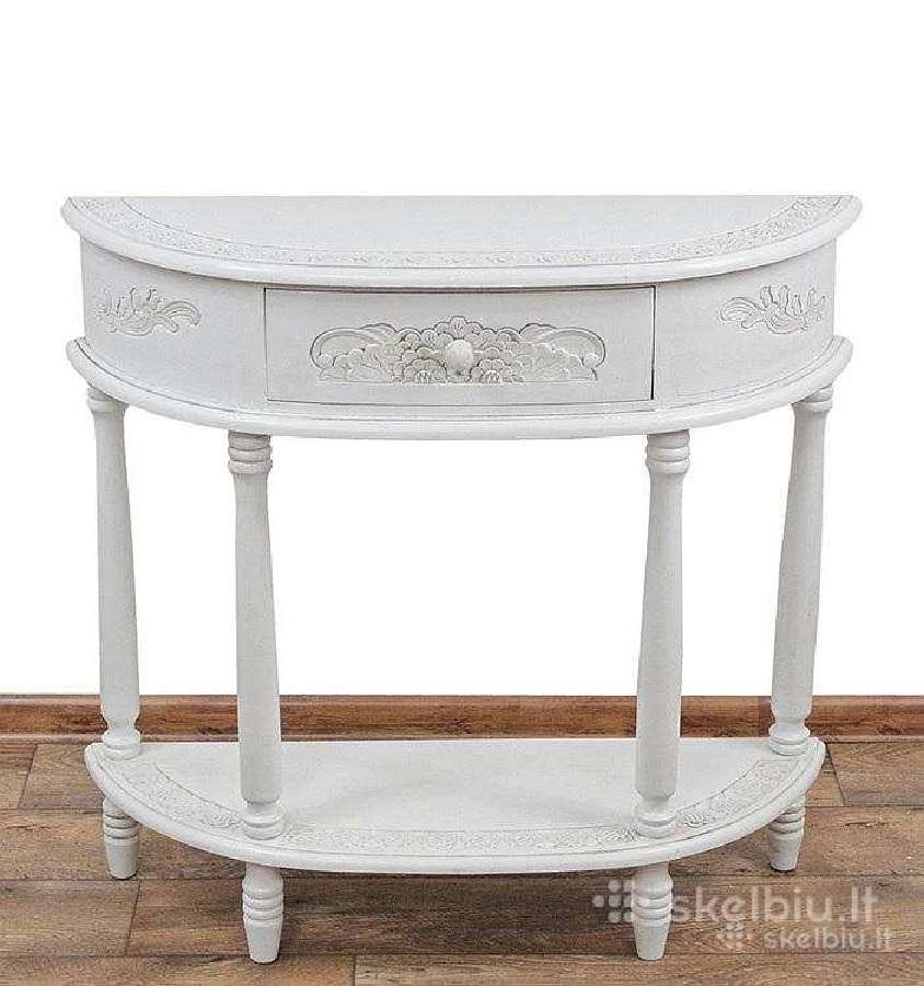 Nauji klasikiniai drožinėti šviesūs baldai - nuotraukos Nr. 35