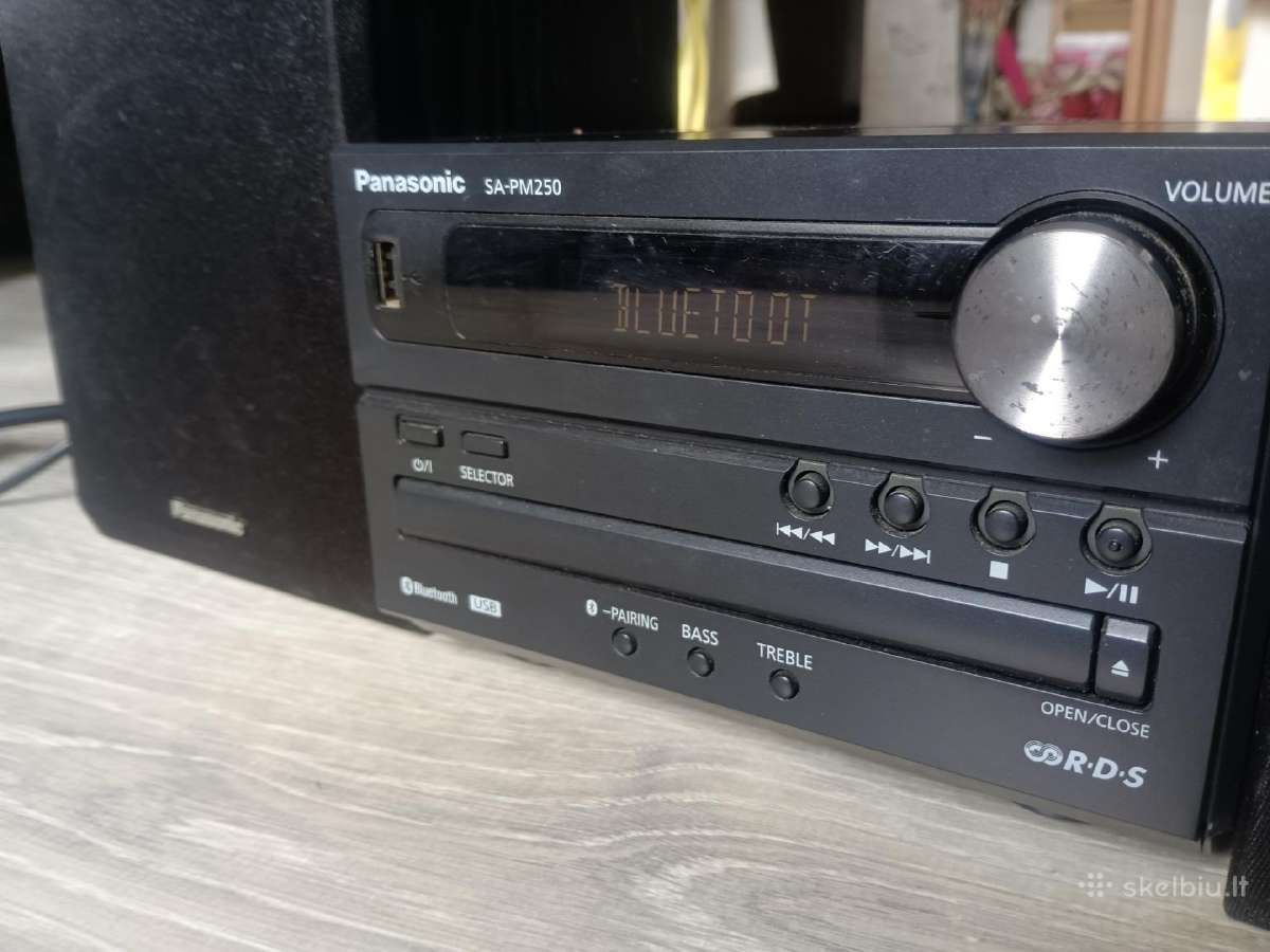 Muzikinis centras Panasonic Sa-pm250 - nuotraukos Nr. 2