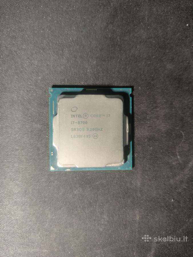 Processor i7–8700 + Asrock H310cm-hdv/m.2 - nuotraukos Nr. 2