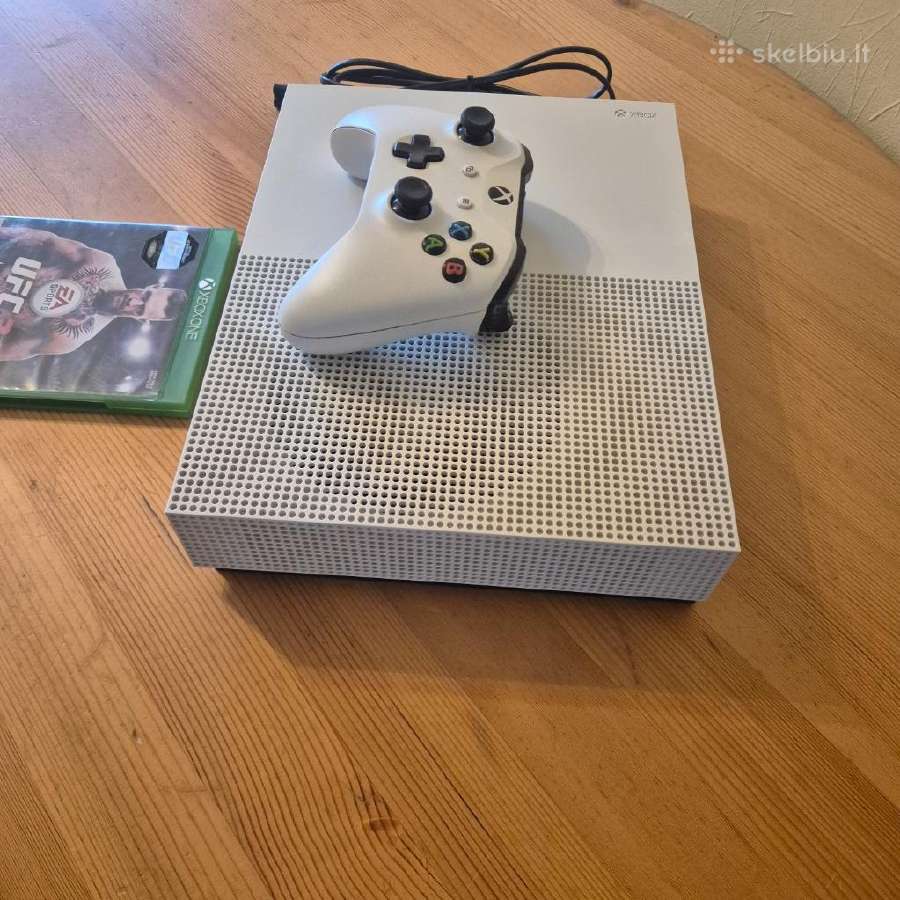 Xbox One S konsolė su pulteliu ir žaidimu - nuotraukos Nr. 3