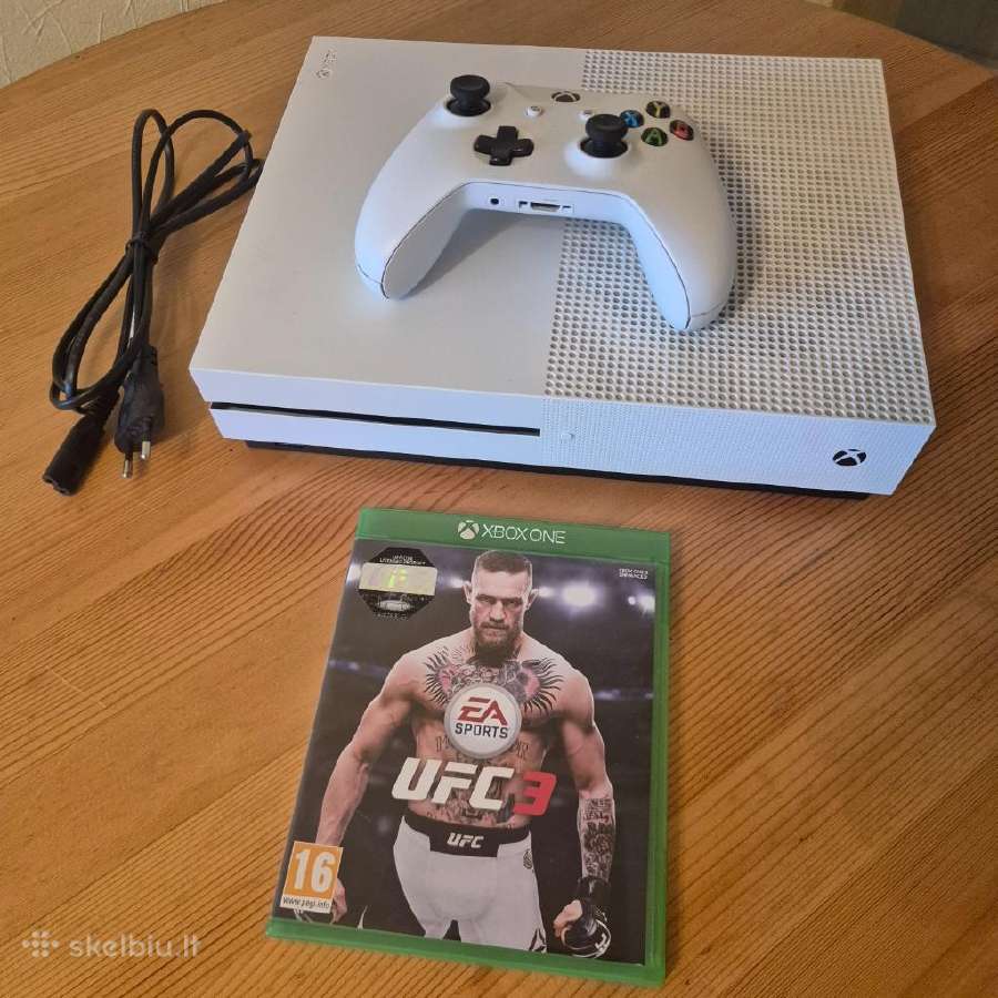Xbox One S konsolė su pulteliu ir žaidimu - nuotraukos Nr. 4
