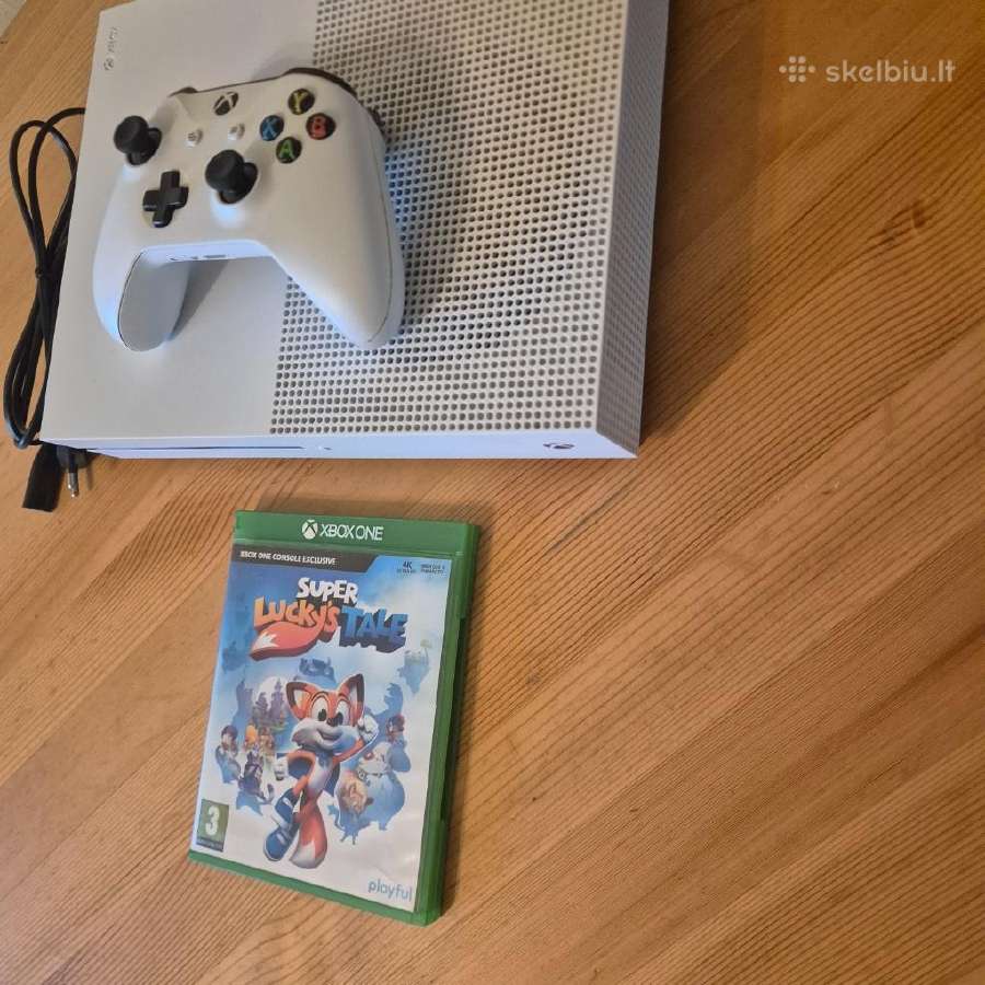 Xbox One S konsolė su pulteliu - nuotraukos Nr. 2