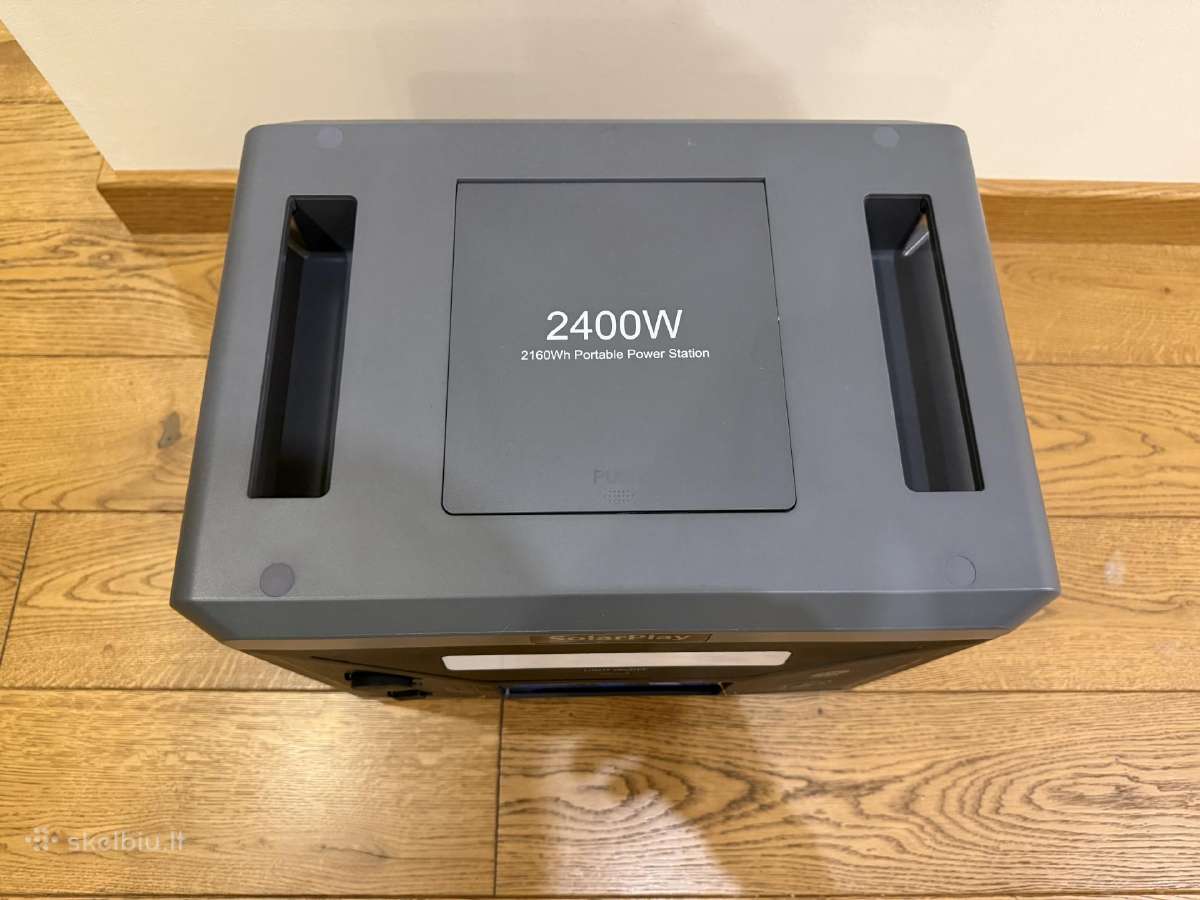 Energijos šaltinis 2400w 2160wh Solarplay - nuotraukos Nr. 3