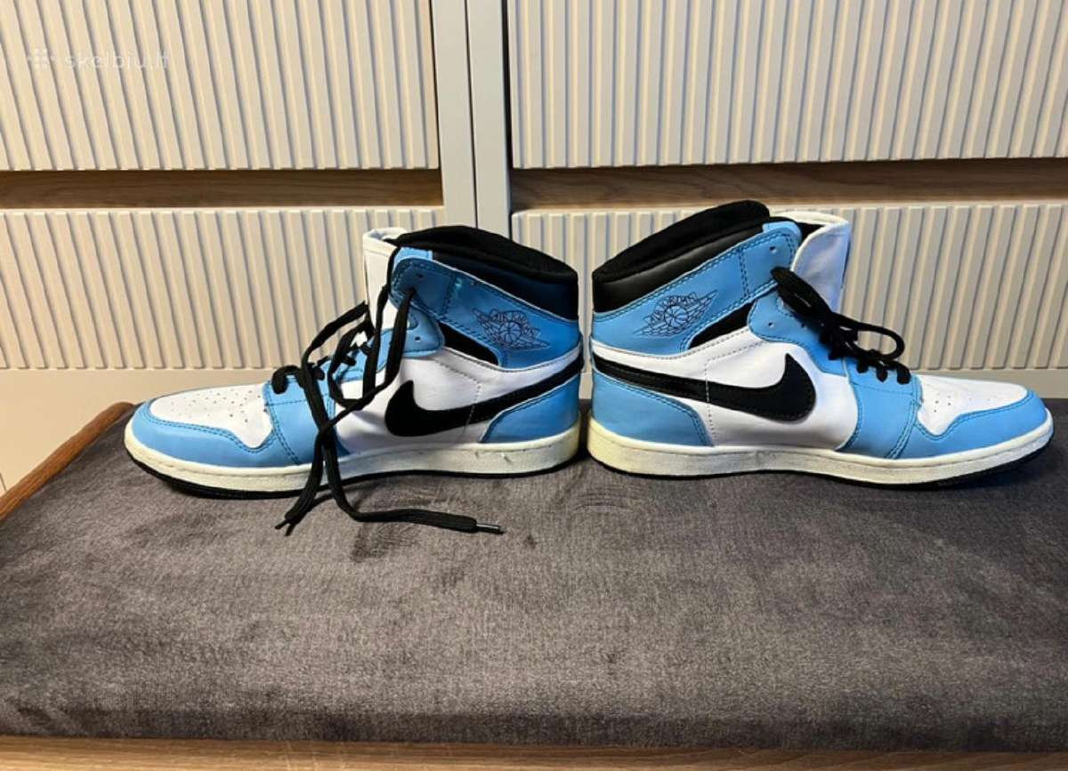 Air Jordan mėlyni bateliai - nuotraukos Nr. 2