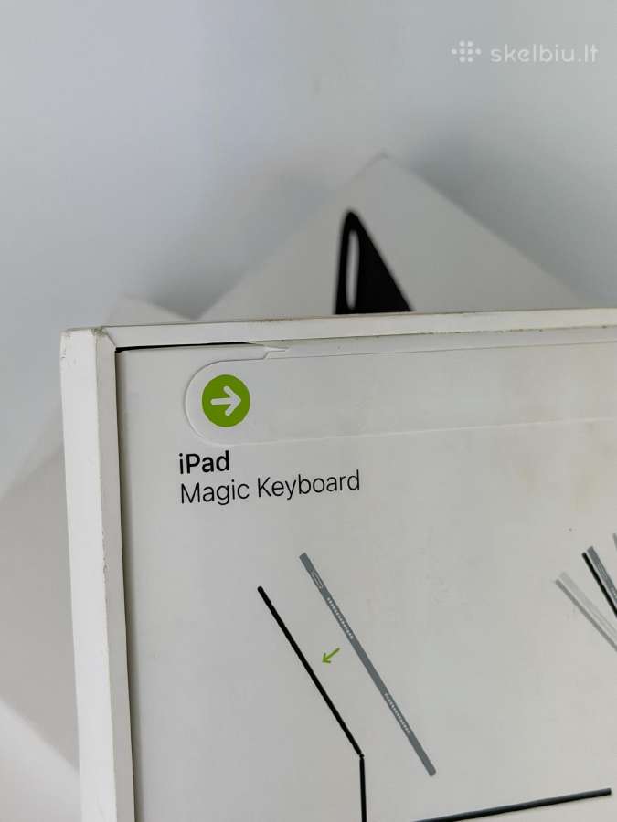Naujas iPad Pro 11 M4 M5 Magic Keyboard Black - nuotraukos Nr. 6