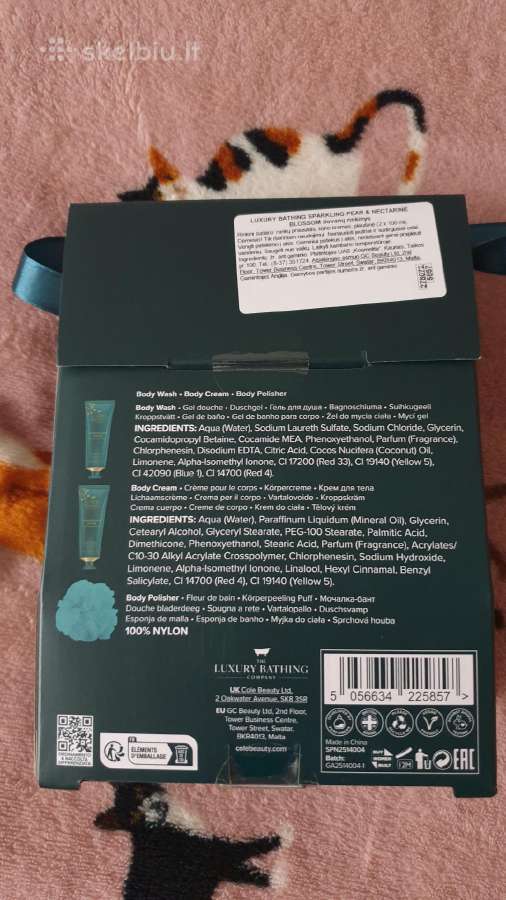 Luxury bathing kūno priežiūros dovanų rinkinys - nuotraukos Nr. 6