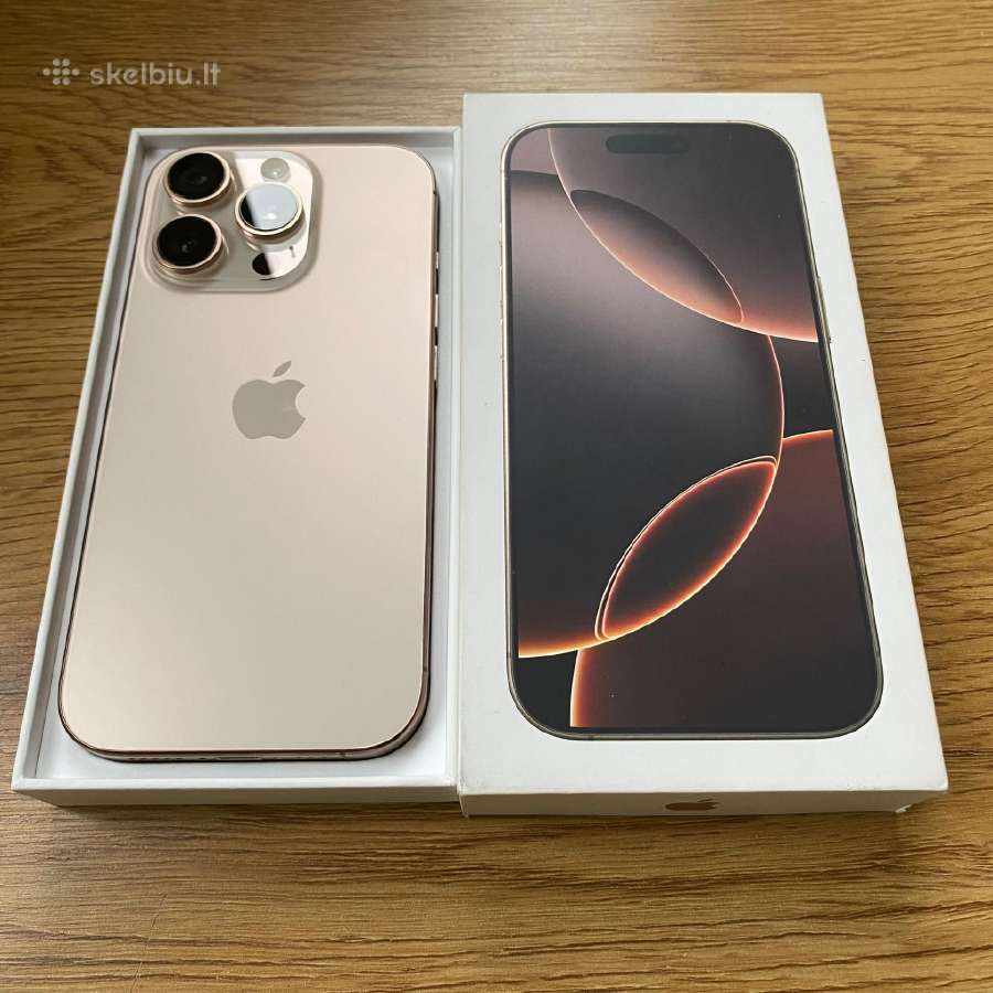 Apple iPhone 16 Pro 128gb Desert Titanium - nuotraukos Nr. 6