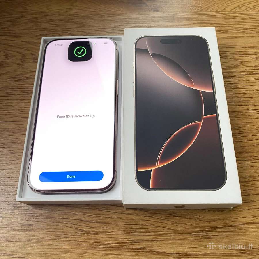 Apple iPhone 16 Pro 128gb Desert Titanium - nuotraukos Nr. 3