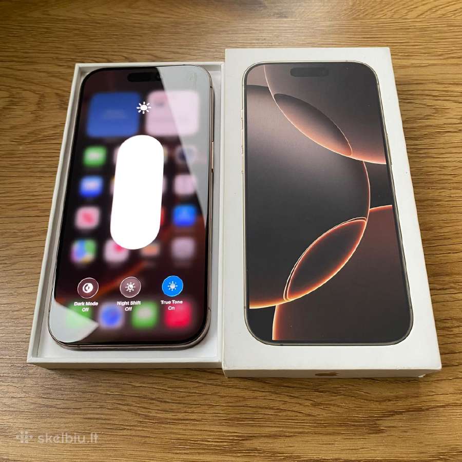 Apple iPhone 16 Pro 128gb Desert Titanium - nuotraukos Nr. 5