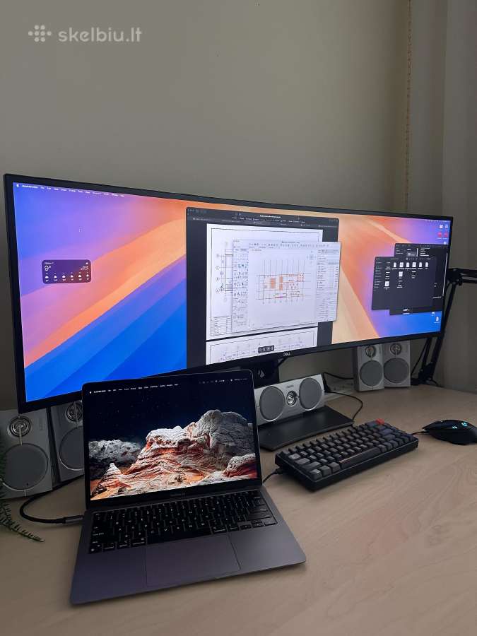 Monitorius Dell Ultrasharp U4919dw - nuotraukos Nr. 2