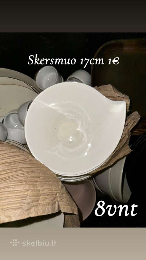 Lėkštės, dubenėliai, dėtuvės popieriui - nuotraukos Nr. 5