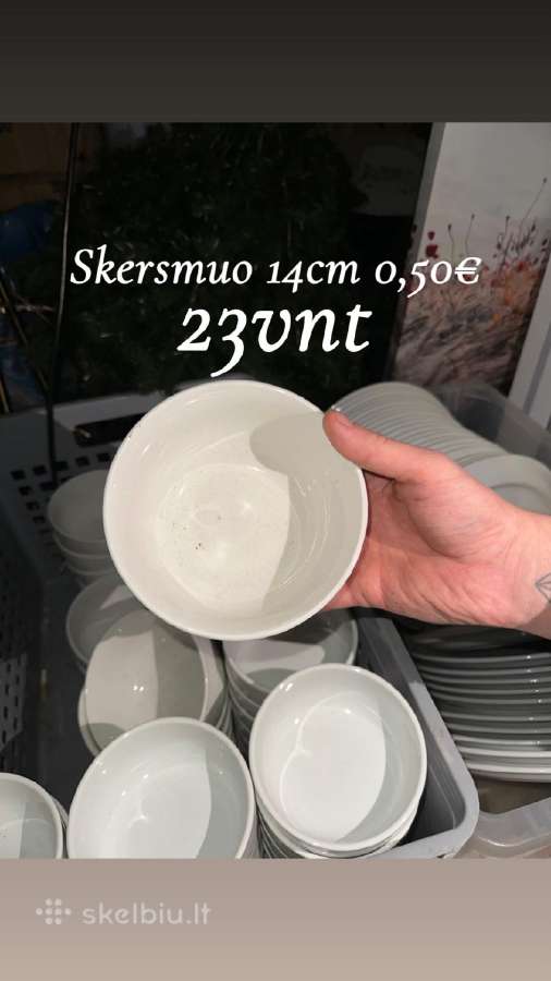 Lėkštės, dubenėliai, dėtuvės popieriui - nuotraukos Nr. 6
