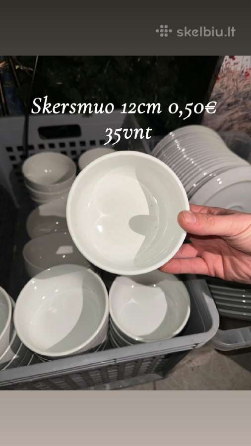 Lėkštės, dubenėliai, dėtuvės popieriui - nuotraukos Nr. 7