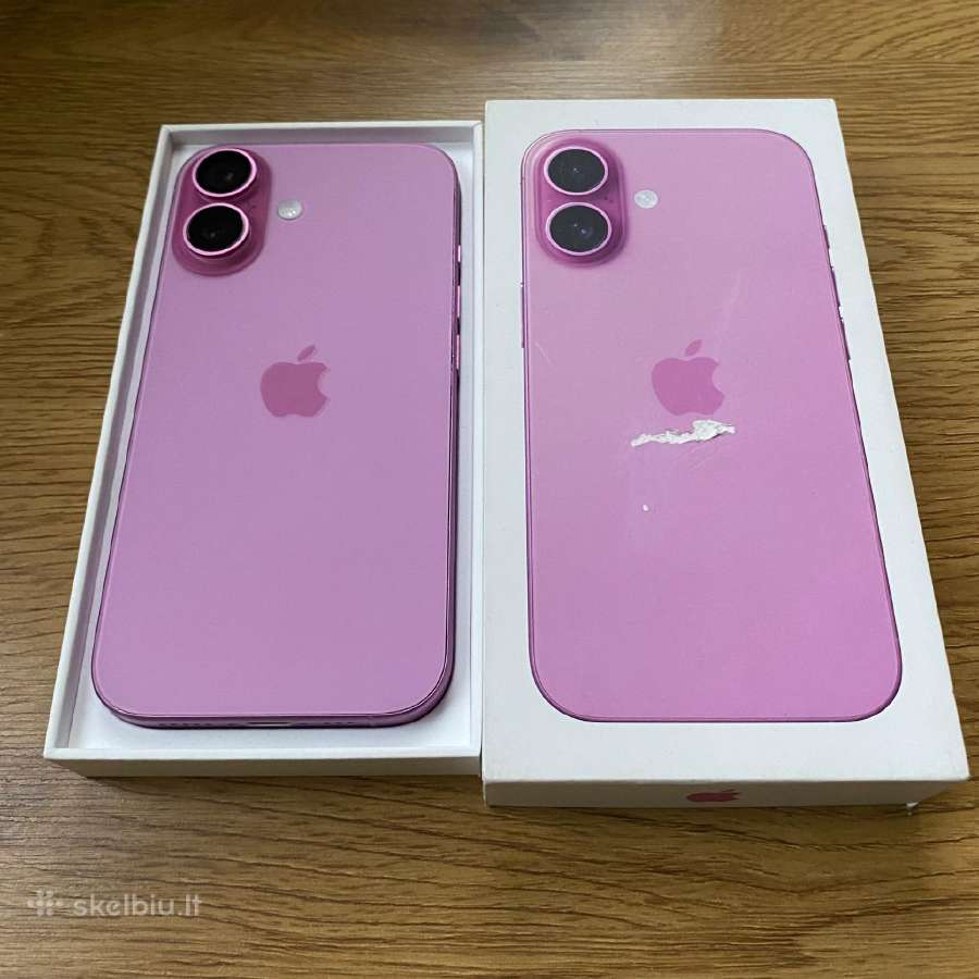 Apple iPhone 16 128gb Pink - nuotraukos Nr. 6