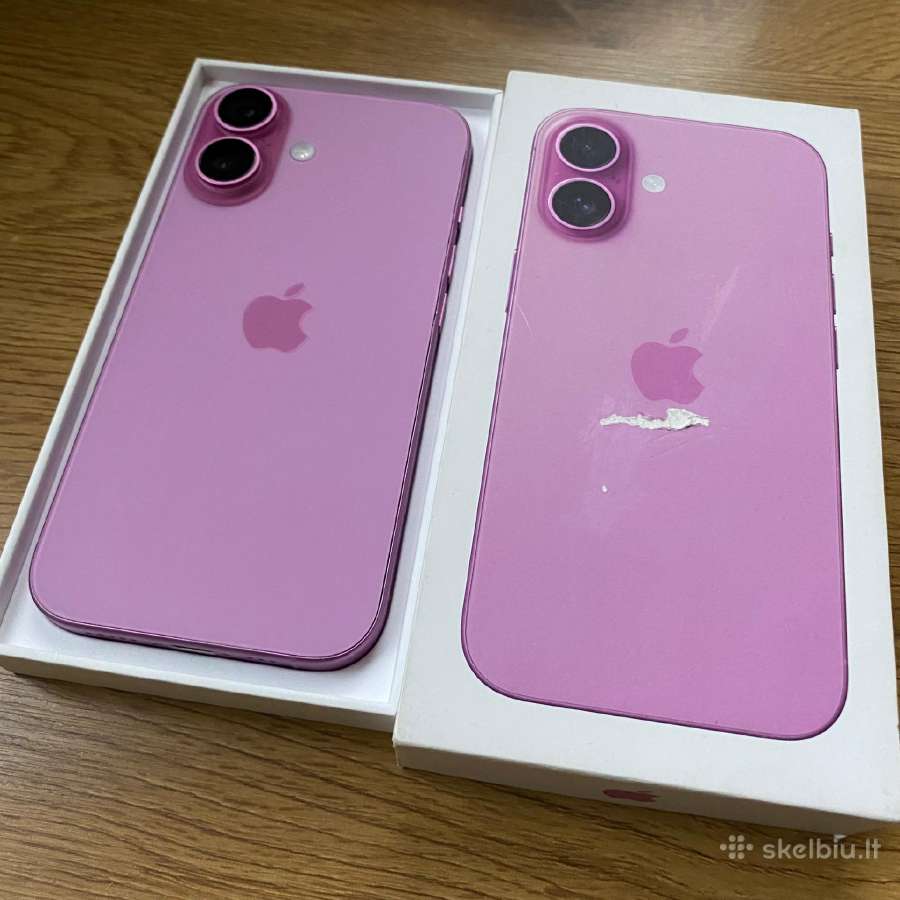 Apple iPhone 16 128gb Pink - nuotraukos Nr. 7