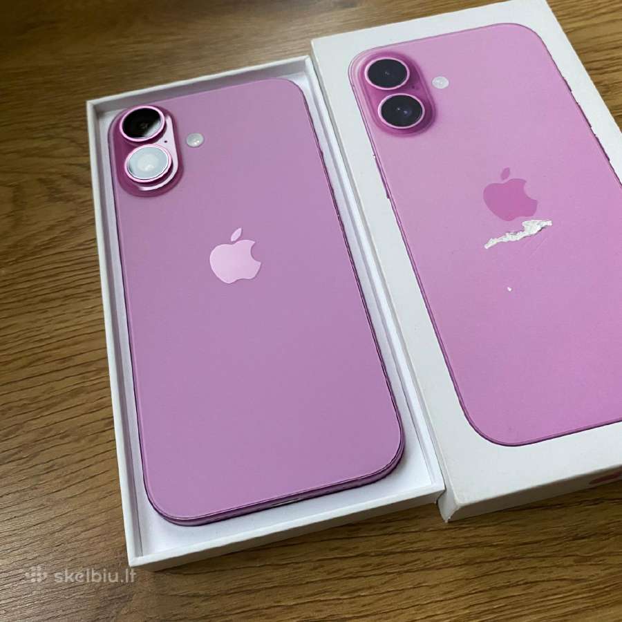 Apple iPhone 16 128gb Pink - nuotraukos Nr. 8