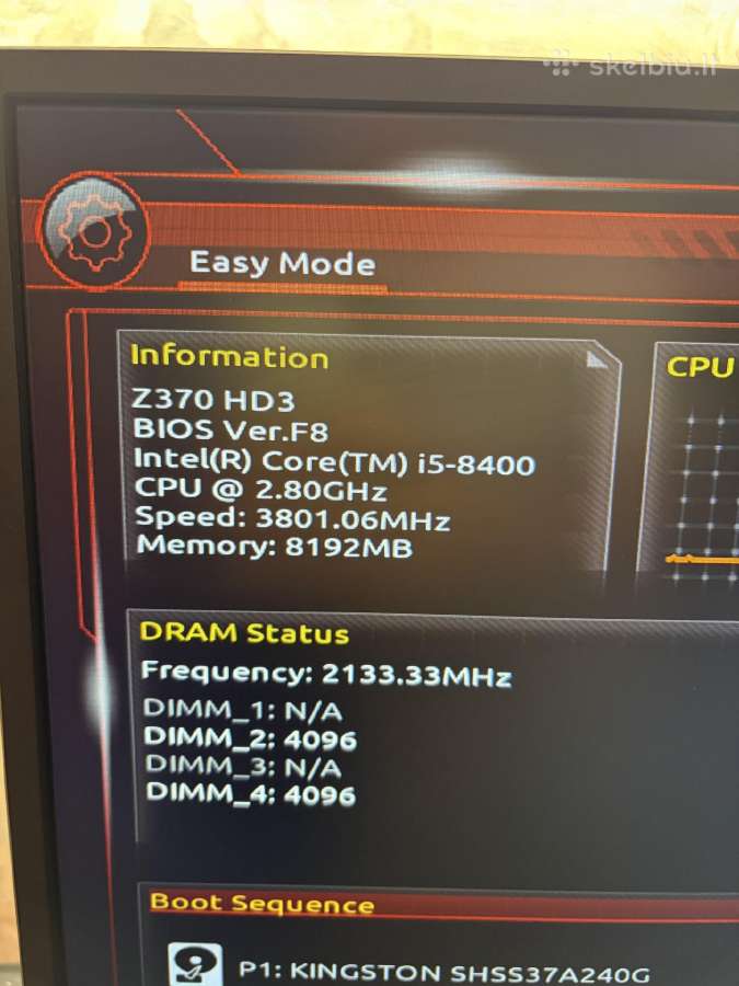Intel core i5-8400 - nuotraukos Nr. 4