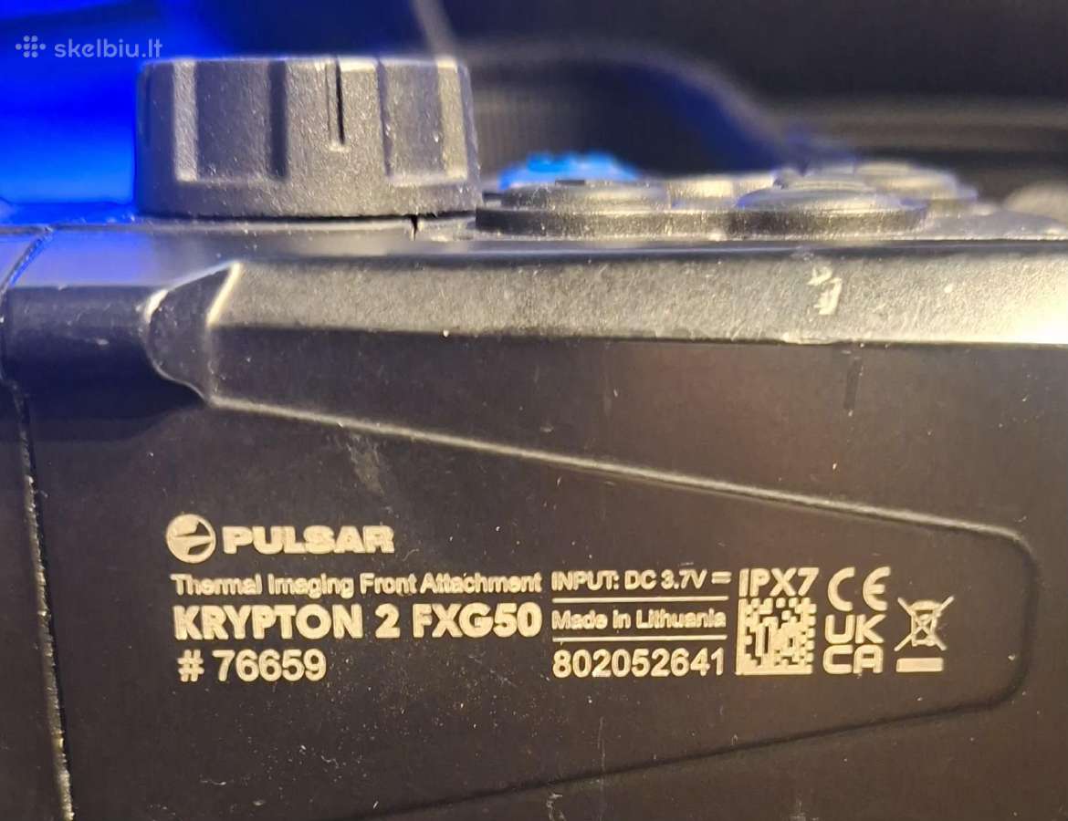 Priedėlis Pulsar Krypton 2 Fxg 50 - nuotraukos Nr. 3