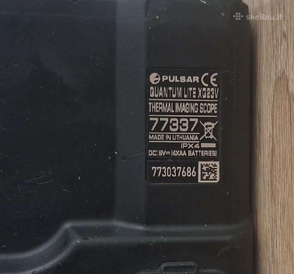 Termovizorius Pulsar Quantum Lite Xq23v - nuotraukos Nr. 6