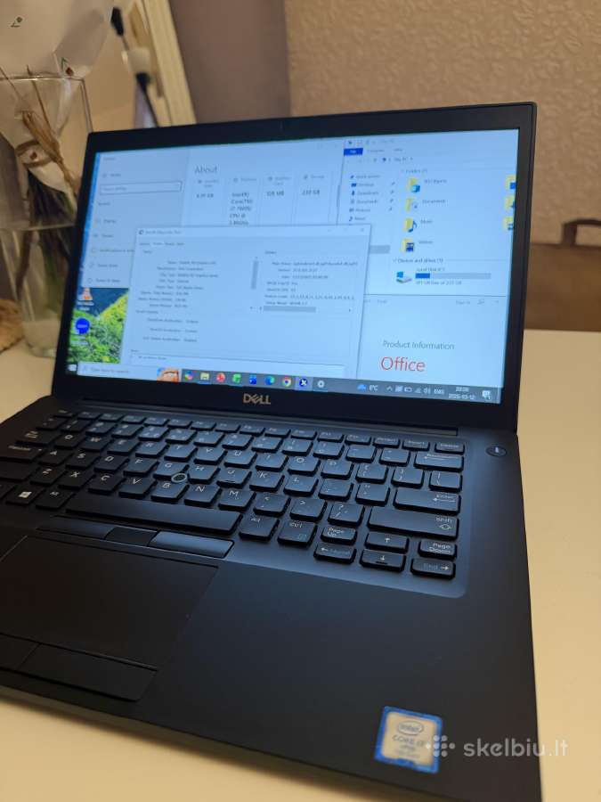 Puikios būklės Dell Latitude 7490! I7-7th gen! - nuotraukos Nr. 3