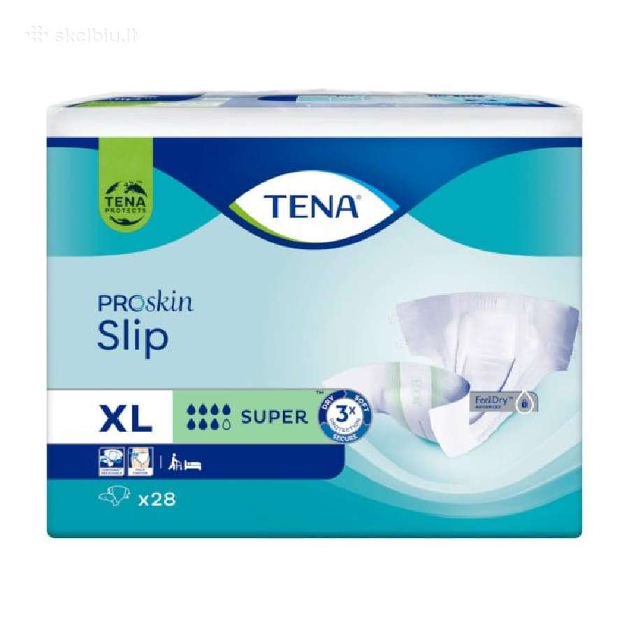 Sauskelnės suaugusiems Tena / Seni M L XL dydis - nuotraukos Nr. 13